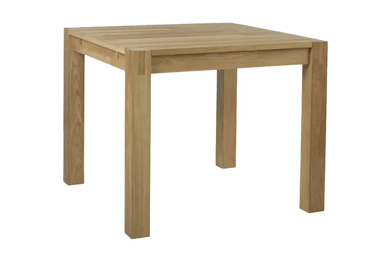 Chicago New Kvadratisk Lite Spisebord 90 cm i Tre - Beige - Møbler - Bord - Spisebord & kjøkkenbord