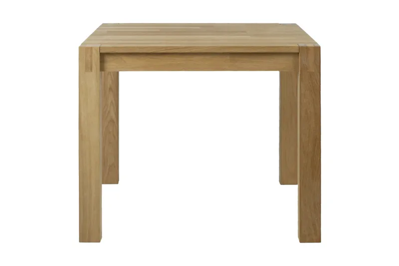 Chicago New Kvadratisk Lite Spisebord 90 cm i Tre, Beige