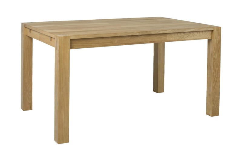 Chicago New Utrekkbart Rektangulært Spisebord 140 cm i Eik - Beige - Møbler - Bord - Spisebord & kjøkkenbord