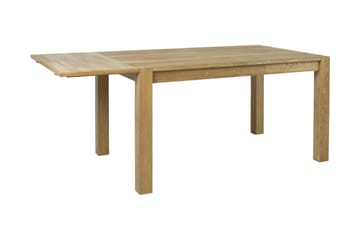 Chicago New Utrekkbart Rektangulært Spisebord 140 cm i Eik - Beige - Møbler - Bord - Spisebord & kjøkkenbord
