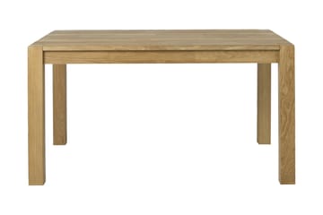 Chicago New Utrekkbart Rektangulært Spisebord 140 cm i Eik - Beige - Møbler - Bord - Spisebord & kjøkkenbord