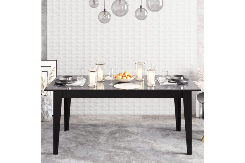 Cofield Spisebord 180 cm - Svart - Møbler - Bord - Spisebord & kjøkkenbord