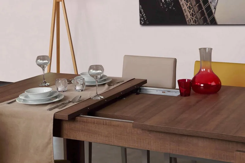 Comfortale Spisebord Forlengningsbart - Eik - Møbler - Bord - Spisebord & kjøkkenbord