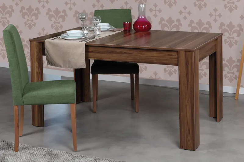 Comfortale Spisebord Forlengningsbart - Eik/Brun - Møbler - Bord - Spisebord & kjøkkenbord