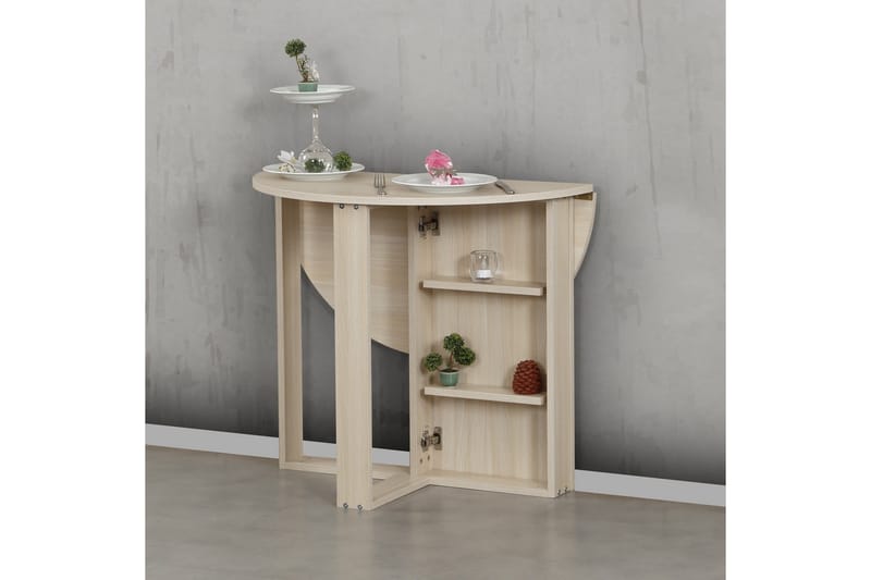 Comfortale Spisebord Rundt Sammenleggbart - Møbler - Bord - Spisebord & kjøkkenbord