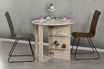 Comfortale Spisebord Rundt Sammenleggbart - Møbler - Bord - Spisebord & kjøkkenbord