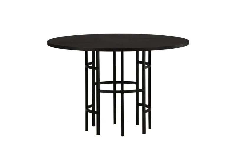 Copenhagen Spisebord 115 cm Rundt - Sort - Møbler - Bord - Spisebord & kjøkkenbord
