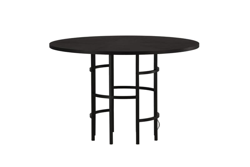 Copenhagen Spisebord 115 cm Rundt - Sort - Møbler - Bord - Spisebord & kjøkkenbord