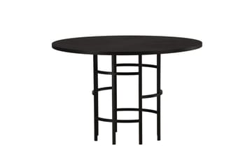 Copenhagen Spisebord 115 cm Rundt - Sort - Møbler - Bord - Spisebord & kjøkkenbord