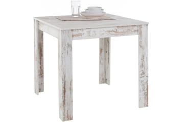 Corot Lite Kvadratisk Spisebord 80 cm - Grå - Møbler - Bord - Spisebord & kjøkkenbord
