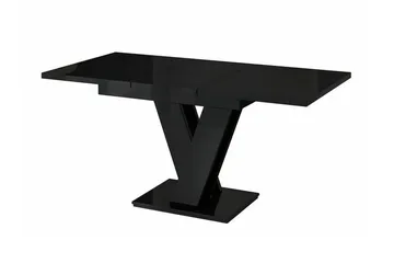 Denogal Matbord 80 cm Black high gloss - Møbler - Bord - Spisebord & kjøkkenbord