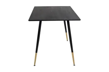 Dipp spisebord 120 cm - Sort - Møbler - Bord - Spisebord & kjøkkenbord