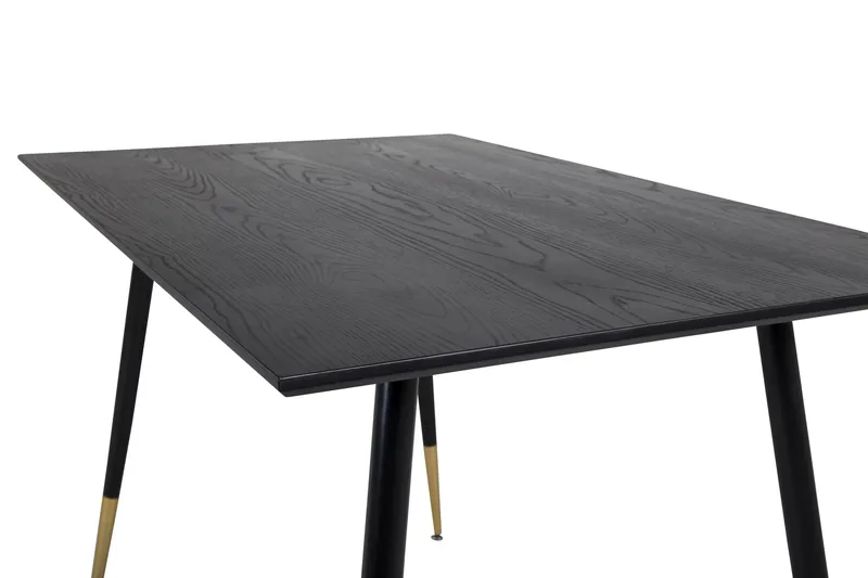 Dipp spisebord 120 cm - Sort - Møbler - Bord - Spisebord & kjøkkenbord