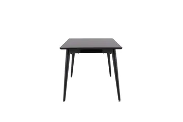 Ellis Stort Rektangulært Spisebord 230 cm med Metallutseende - Svart - Møbler - Bord - Spisebord & kjøkkenbord