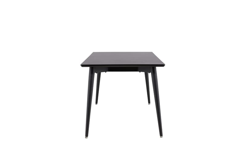 Ellis Stort Rektangulært Spisebord 230 cm med Metallutseende - Svart - Møbler - Bord - Spisebord & kjøkkenbord