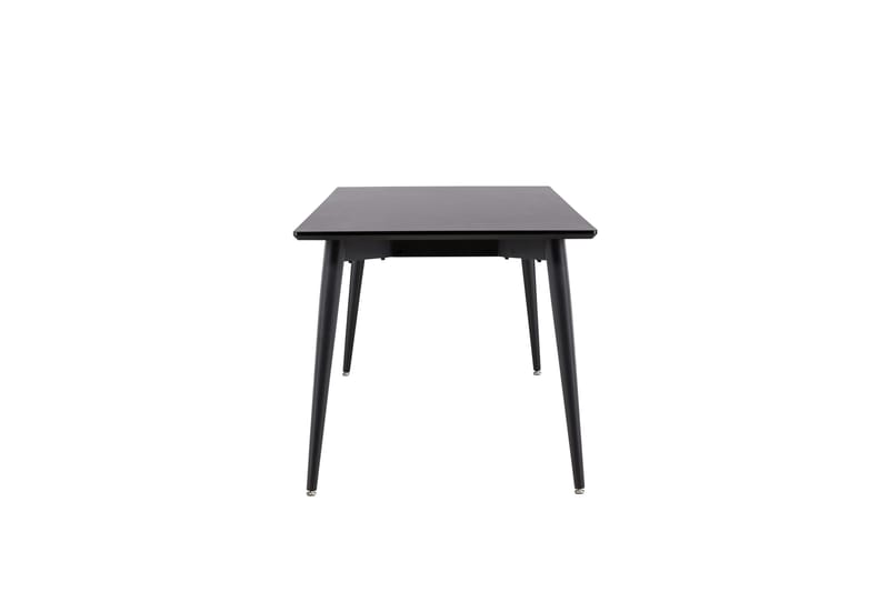 Ellis Stort Rektangulært Spisebord 230 cm med Metallutseende - Svart - Møbler - Bord - Spisebord & kjøkkenbord
