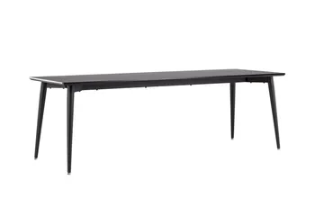 Ellis Stort Rektangulært Spisebord 230 cm med Metallutseende - Svart - Møbler - Bord - Spisebord & kjøkkenbord