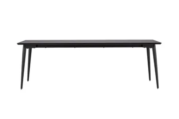 Ellis Stort Rektangulært Spisebord 230 cm med Metallutseende - Svart - Møbler - Bord - Spisebord & kjøkkenbord
