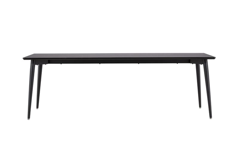 Ellis Stort Rektangulært Spisebord 230 cm med Metallutseende - Svart - Møbler - Bord - Spisebord & kjøkkenbord