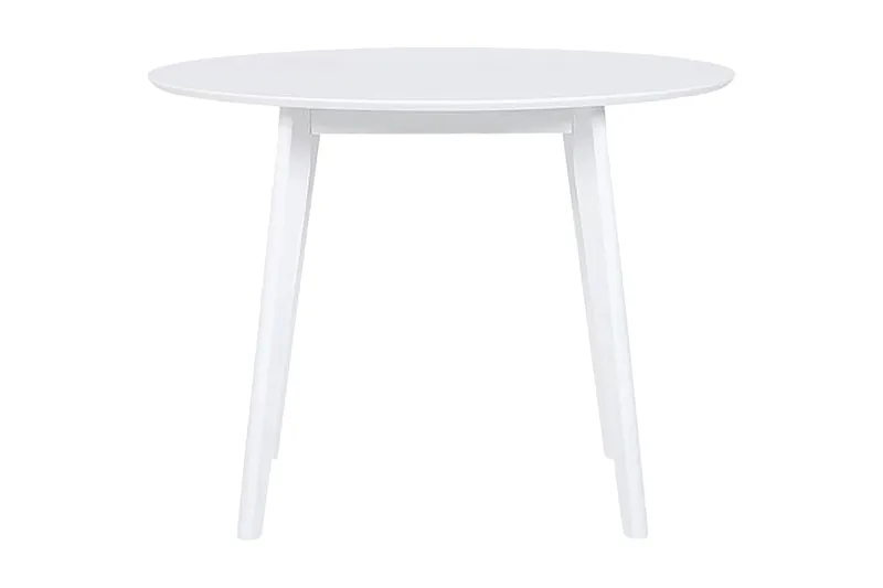 Emeroo Rundt Spisebord 100 cm, Hvit
