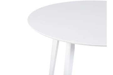 Emeroo Rundt Spisebord 100 cm - Hvit - Møbler - Bord - Spisebord & kjøkkenbord