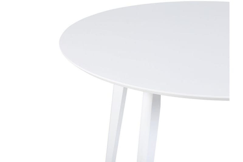 Emeroo Rundt Spisebord 100 cm - Hvit - Møbler - Bord - Spisebord & kjøkkenbord