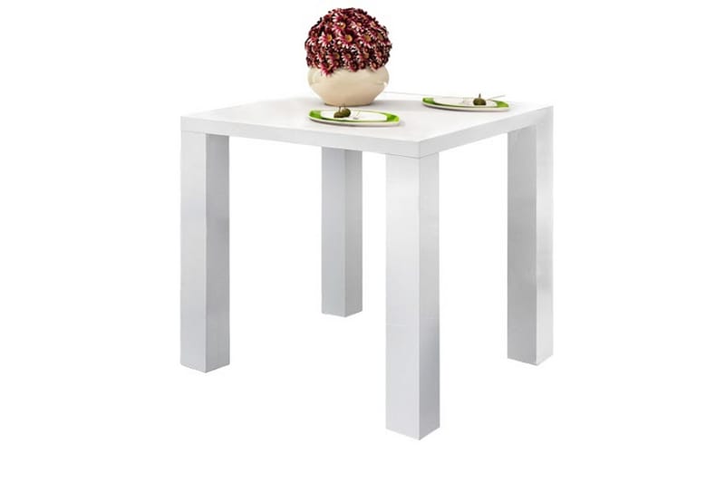 Ensio Spisebord 80 cm - Hvit - Møbler - Bord - Spisebord & kjøkkenbord