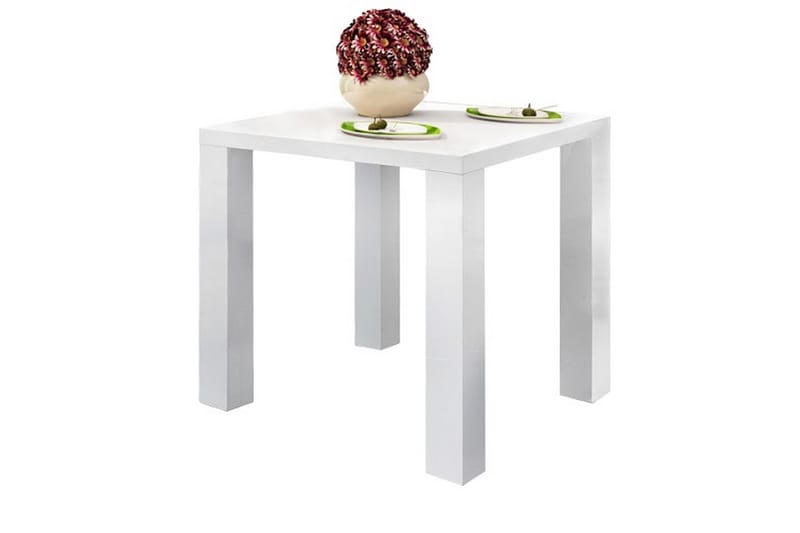 Ensio Spisebord 80 cm - Hvit - Spisebord & kjøkkenbord