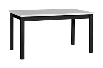 Ericka Spisebord - Hvit/Svart - Møbler - Bord - Spisebord & kjøkkenbord