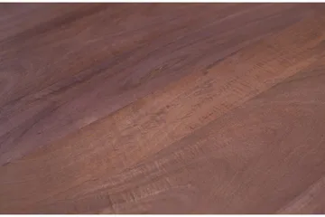 Escalarre Spisebord 120 cm Rundt - Mangotre/Lysebrun - Møbler - Bord - Spisebord & kjøkkenbord