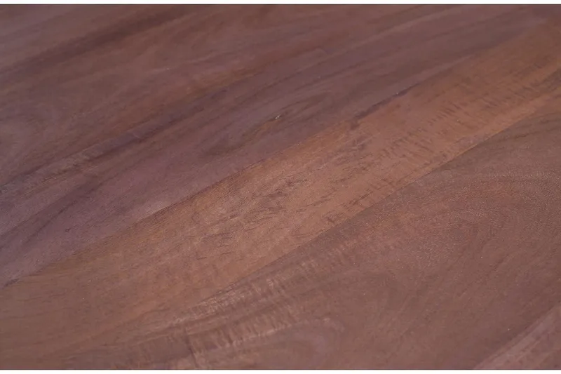 Escalarre Spisebord 120 cm Rundt - Mangotre/Lysebrun - Møbler - Bord - Spisebord & kjøkkenbord