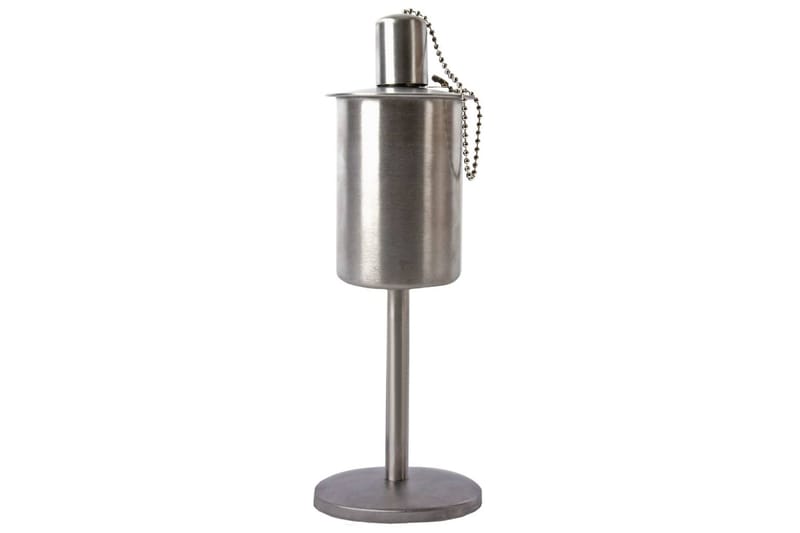 Esschert Design Oljefakkel stående rustfritt stål - Spisebord & kjøkkenbord