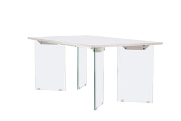 Ester Rektangulært Spisebord 180 cm med Betonglook - Lysegrå - Møbler - Bord - Spisebord & kjøkkenbord