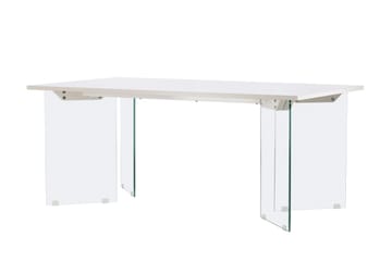 Ester Rektangulært Spisebord 180 cm med Betonglook - Lysegrå - Møbler - Bord - Spisebord & kjøkkenbord