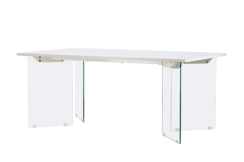 Ester Rektangulært Spisebord 180 cm med Betonglook - Lysegrå - Møbler - Bord - Spisebord & kjøkkenbord