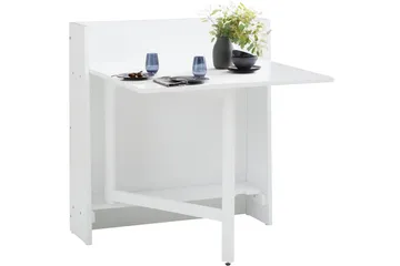 Firle Sammenleggbart Bord 84 cm - Hvit - Møbler - Bord - Spisebord & kjøkkenbord