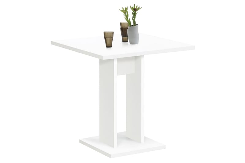 FMD Spisebord 70 cm hvit - Spisebord & kjøkkenbord