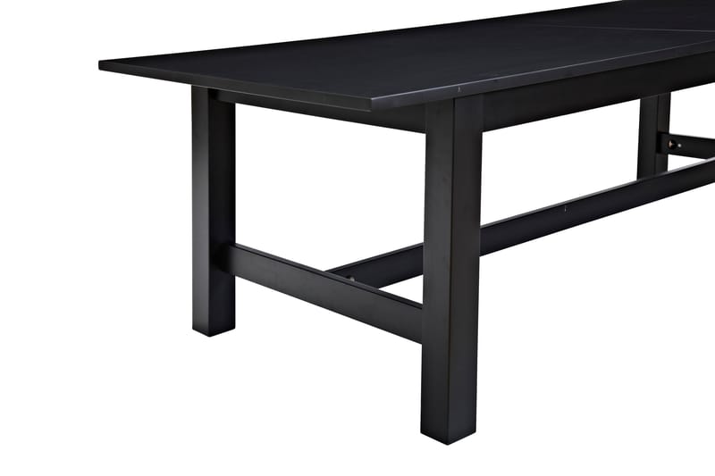Forlengningsbart Emmie spisebord 240 cm - Svart - Spisebord & kjøkkenbord