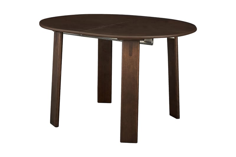 Forlengningsbart Rundt Spisebord Lavdrim 120/220 cm - Brun - Spisebord & kjøkkenbord