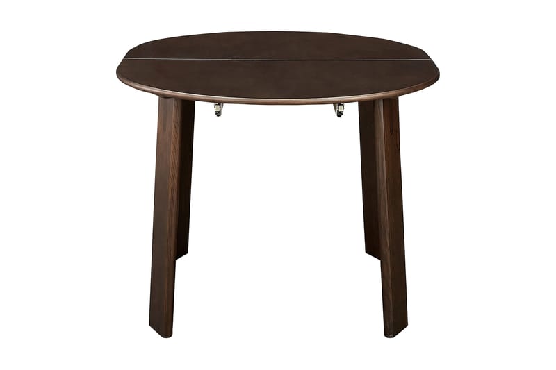 Forlengningsbart Rundt Spisebord Lavdrim 120/220 cm - Brun - Spisebord & kjøkkenbord