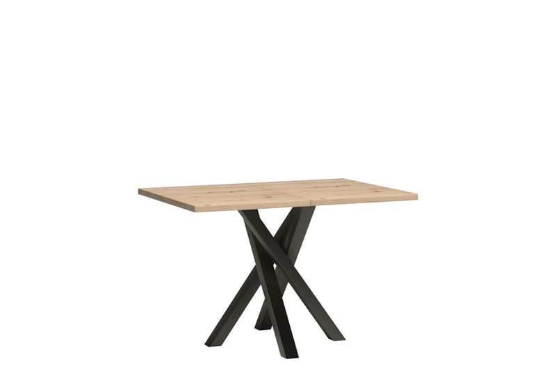 Forlengningsbart Spisebord Buckfast 160 cm - Svart - Spisebord & kjøkkenbord