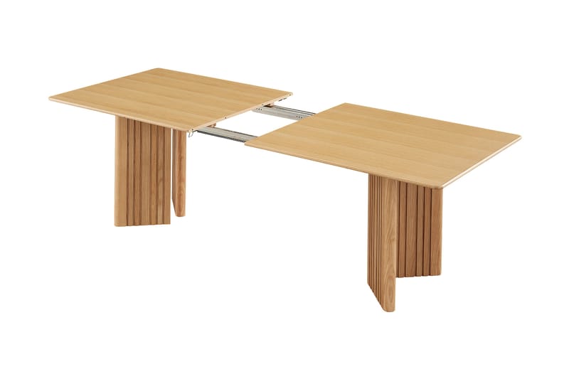 Forlengningsbart Spisebord Damiene 220/320 cm - Natur - Spisebord & kjøkkenbord