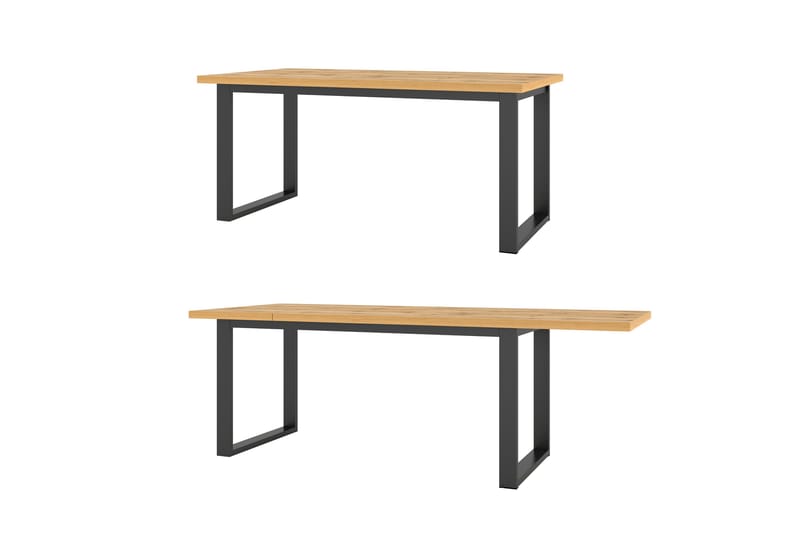 Forlengningsbart Spisebord Fogel 170 cm - Natur - Spisebord & kjøkkenbord