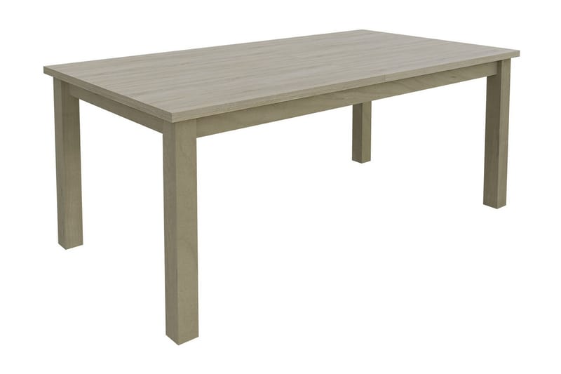 Forlengningsbart Spisebord Tabell 160x80x78 cm - Eik - Spisebord & kjøkkenbord