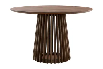 Gontas Rundt Spisebord 120 cm for 4 personer Kjøkkenbord i tre - Valnøtt - Møbler - Bord - Spisebord & kjøkkenbord