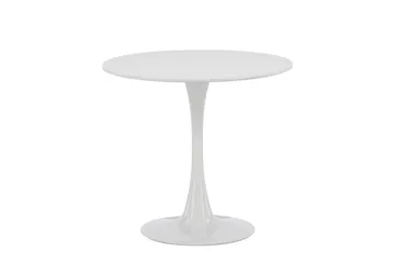 Hamden Spisebord 80 cm - Hvit - Møbler - Bord - Spisebord & kjøkkenbord