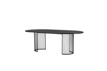 Hamneskär Spisebord 220x110 cm - Svart - Møbler - Bord - Spisebord & kjøkkenbord