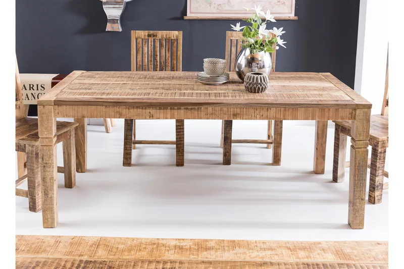 Hanck Rektangulært Spisebord 120 cm i Tre - Brun - Møbler - Bord - Spisebord & kjøkkenbord