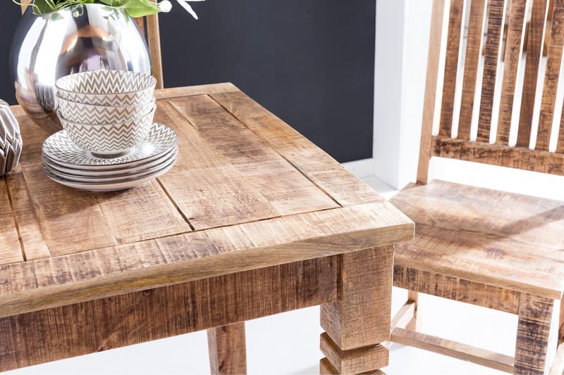 Hanck Spisebord 80 cm - Natur - Møbler - Bord - Spisebord & kjøkkenbord