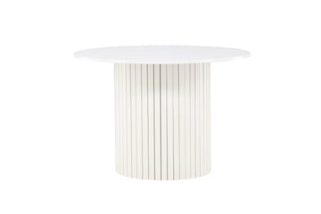 Härön Spisebord 110 cm - Vit - Møbler - Bord - Spisebord & kjøkkenbord